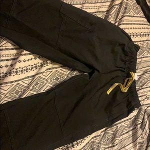 Wonder Wink Black Medium Scrubs